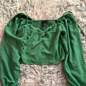 Green Long Sleeve top